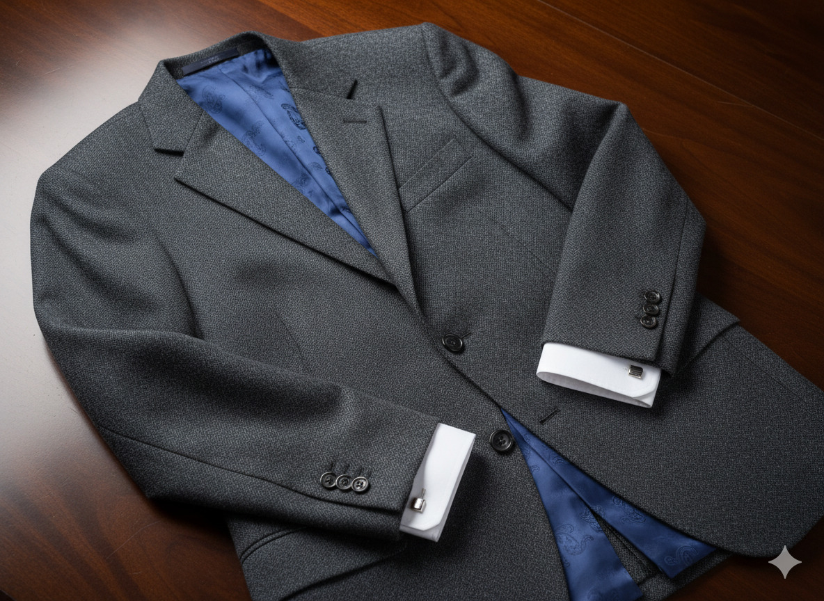 Tailored suit jacket